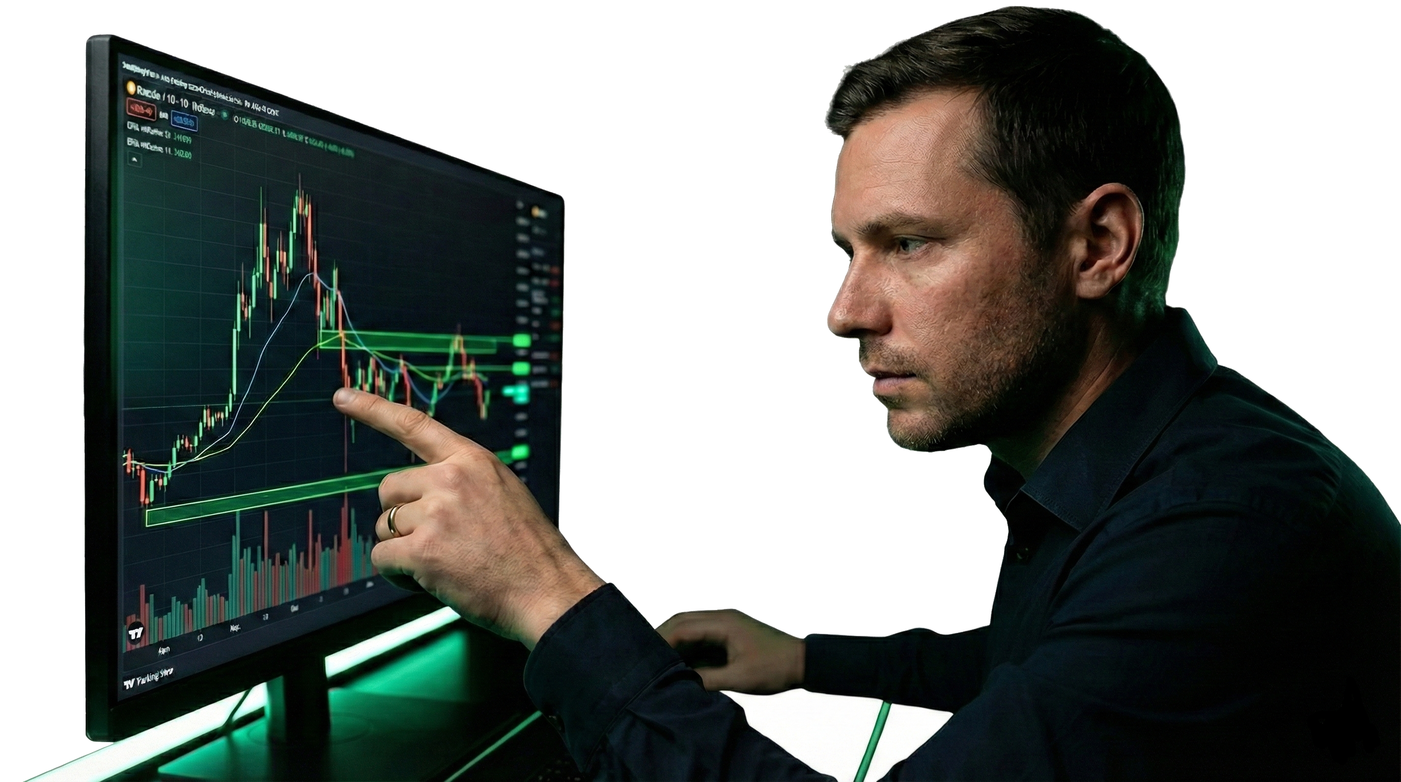 Trader profissional operando na Stake